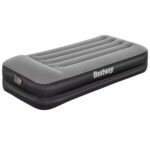 Bestway Premium Raised Single Air Mattress with Built-In Electric Pump – 191cm