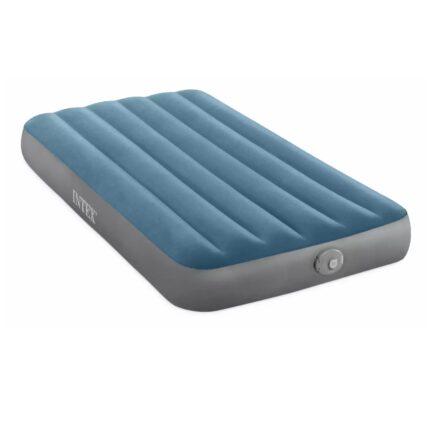 Intex Single PVC Camping Airbed with Rechargeable Pump – 191cm