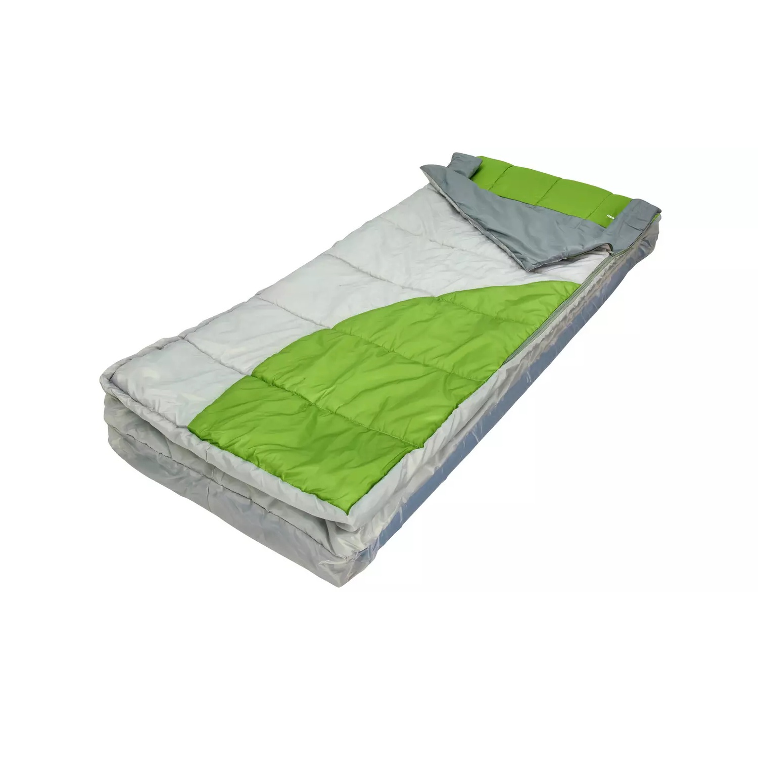 ujg15y153t ReadyBed Single Inflatable Camping Airbed with Pillow & Sleeping Bag – 170cm - Image 1